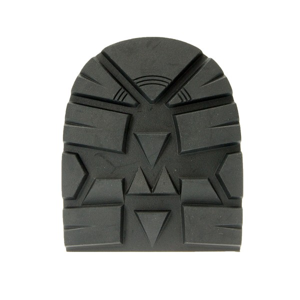Schuhreparatur Schuhabsatz grobes Profil schwarz Tank Gummiabsatz 8 mm 