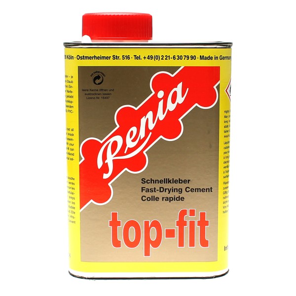 Renia Top-Fit 850g Leder-Kontaktkleber - toluolfreier, heller Polychloropren Klebstoff