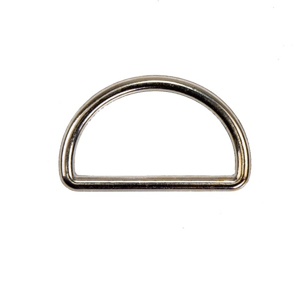 D-Ring für Gurtband 30mm Stahl verzinkt