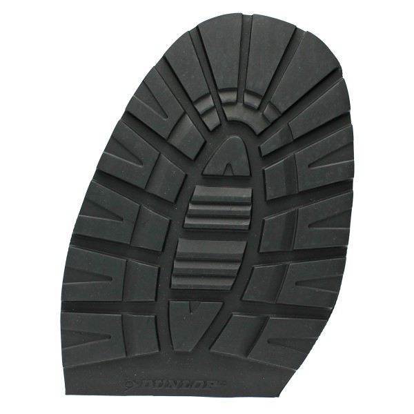 Schuhsohle Dunlop Winter Halbsohle HE Profilhalbsohle 5,5 mm schwarz
